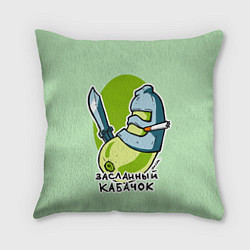 Подушка квадратная Засланный кабачок