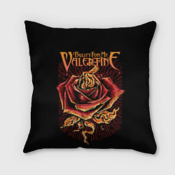Подушка квадратная Bullet For My Valentine, цвет: 3D-принт