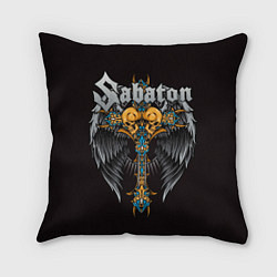 Подушка квадратная SABATON, цвет: 3D-принт