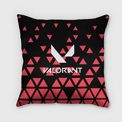 Подушка квадратная Valorant, цвет: 3D-принт