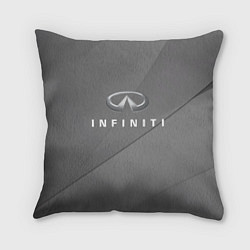 Подушка квадратная Infiniti, цвет: 3D-принт