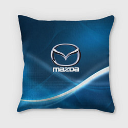 Подушка квадратная MAZDA, цвет: 3D-принт