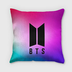 Подушка квадратная BTS, цвет: 3D-принт