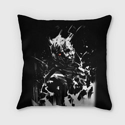 Подушка квадратная Dead by Daylight, цвет: 3D-принт