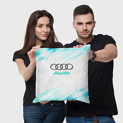 Подушка квадратная Audi, цвет: 3D-принт — фото 2