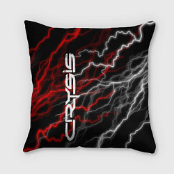 Подушка квадратная CRYSIS, цвет: 3D-принт