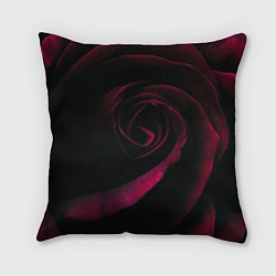 Подушка квадратная Dark Rose, цвет: 3D-принт