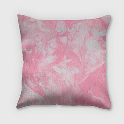 Подушка квадратная Розовая Богемия, цвет: 3D-принт