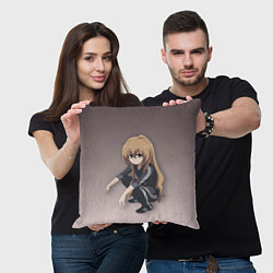Подушка квадратная Аниме, цвет: 3D-принт — фото 2