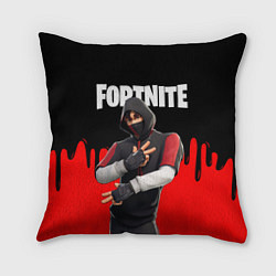 Подушка квадратная FORTNITE x IKONIK, цвет: 3D-принт