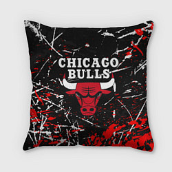 Подушка квадратная CHICAGO BULLS