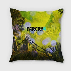 Подушка квадратная FARCRY4, цвет: 3D-принт