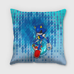Подушка квадратная Metal Sonic, цвет: 3D-принт