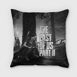 Подушка квадратная THE LAST OF US 2, цвет: 3D-принт