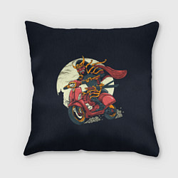 Подушка квадратная Samurai Biker Z, цвет: 3D-принт
