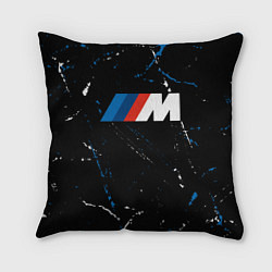 Подушка квадратная BMW БМВ, цвет: 3D-принт