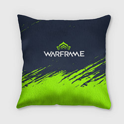 Подушка квадратная WARFRAME ВАРФРЕЙМ, цвет: 3D-принт