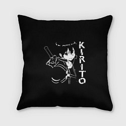Подушка квадратная Kirito, цвет: 3D-принт