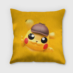 Подушка квадратная Pikachu Pika Pika, цвет: 3D-принт