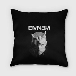 Подушка квадратная EMINEM, цвет: 3D-принт