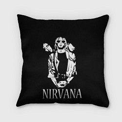 Подушка квадратная NIRVANA, цвет: 3D-принт