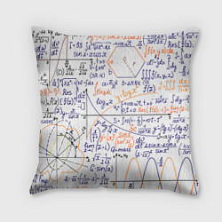 Подушка квадратная Мама, я физик!, цвет: 3D-принт