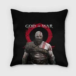 Подушка квадратная God of War, цвет: 3D-принт