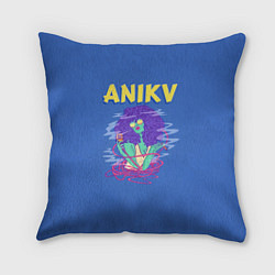 Подушка квадратная ANIKV, цвет: 3D-принт