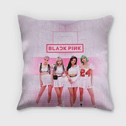 Подушка квадратная BLACKPINK, цвет: 3D-принт