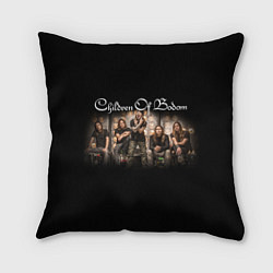 Подушка квадратная Children of Bodom Z, цвет: 3D-принт