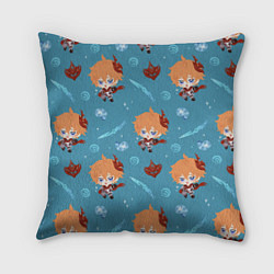 Подушка квадратная Чиби Чайльд, цвет: 3D-принт