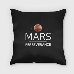 Подушка квадратная Марс, цвет: 3D-принт