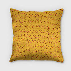 Подушка квадратная Пикачу, цвет: 3D-принт