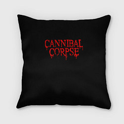 Подушка квадратная Cannibal Corpse, цвет: 3D-принт