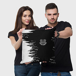 Подушка квадратная Radiohead, цвет: 3D-принт — фото 2