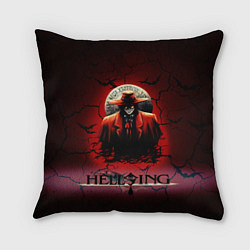 Подушка квадратная HELLSING $$$, цвет: 3D-принт