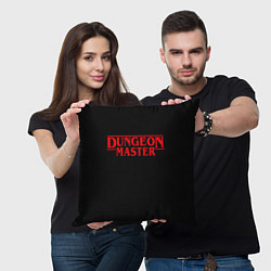 Подушка квадратная Stranger Dungeon Master, цвет: 3D-принт — фото 2