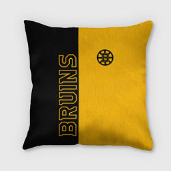 Подушка квадратная NHL BOSTON BRUINS, цвет: 3D-принт