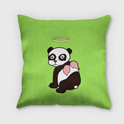 Подушка квадратная Святая панда, цвет: 3D-принт