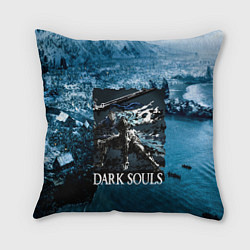 Подушка квадратная DARKSOULS Project Dark, цвет: 3D-принт