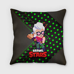 Подушка квадратная Белль Belle Brawl Stars, цвет: 3D-принт