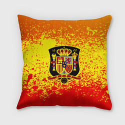 Подушка квадратная Сборная Испании, цвет: 3D-принт