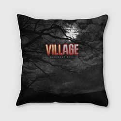 Подушка квадратная Resident Evil: Village $$$, цвет: 3D-принт