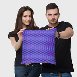 Подушка квадратная Geometric Background, цвет: 3D-принт — фото 2