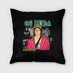 Подушка квадратная OG BUDA, цвет: 3D-принт