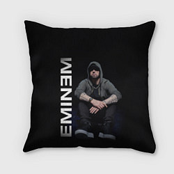 Подушка квадратная EMINEM, цвет: 3D-принт