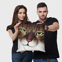 Подушка квадратная Ore, Tsushima, цвет: 3D-принт — фото 2