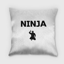 Подушка квадратная Ninja, цвет: 3D-принт