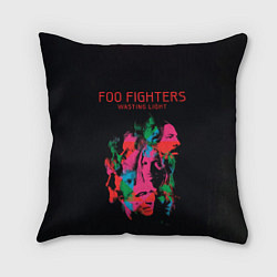 Подушка квадратная Wasting Light - Foo Fighters, цвет: 3D-принт