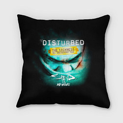 Подушка квадратная The Sickness - Disturbed, цвет: 3D-принт